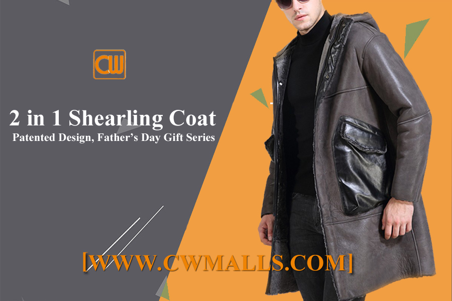 2IN1 Shearling Coat